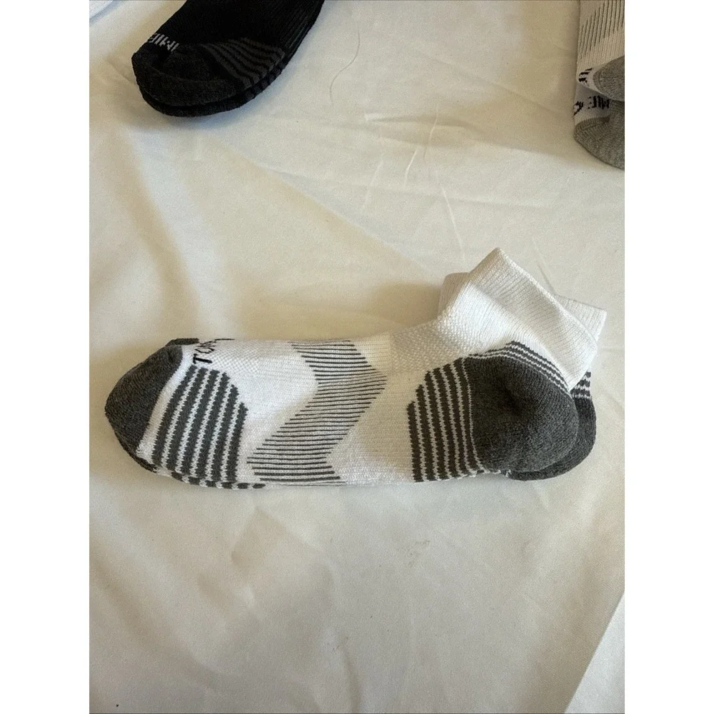 Tommie Copper 4 Pack Cozy Fit Compression Ankle‎ Socks Women's Blue Medium 7-9.5
